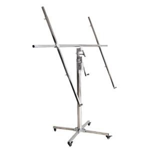 木工吊顶上石膏板封板神器升降支架平台不锈钢手动电动便携升降机