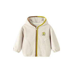 【校服神器】博睿恩男女宝宝加绒外套春秋新款儿童抗静电保暖上衣