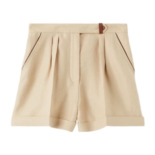 Loro Piana 26春夏女士Sullivan休闲短裤正品代购FAQ6667D10X