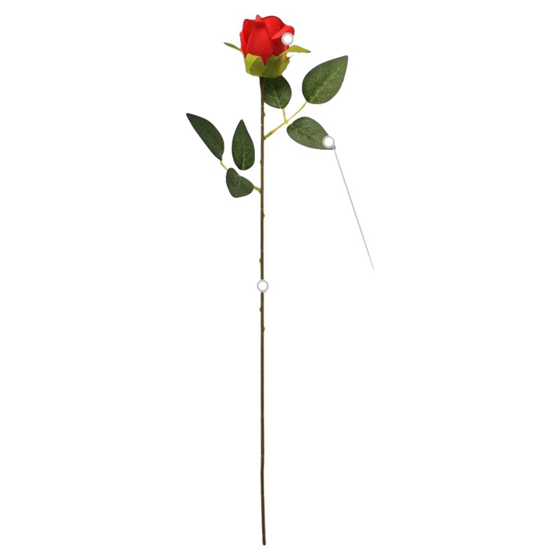 玫瑰仿真花假花摆设餐桌客厅高级感逼真房间装饰摆件玫瑰干花花束