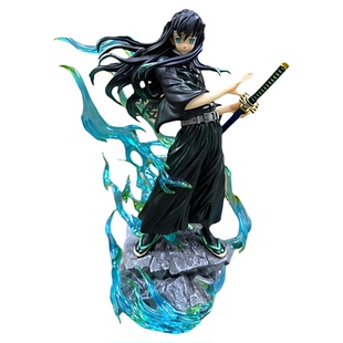 鬼灭之刃霞柱时透无一郎动漫潮玩桌面礼物周边GK手办模型摆件雕像