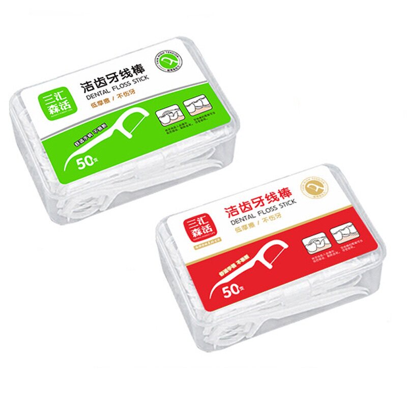 双线薄荷牙线高档牙线签护龈剔牙