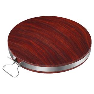 越南铁木切菜板实木厨房用品圆形砧板菜板防霉家用案板整木菜墩子