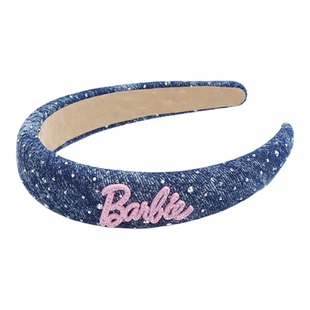 Barbie芭比官方正品高颅顶发箍女头饰防滑压发带头箍发饰礼物新年