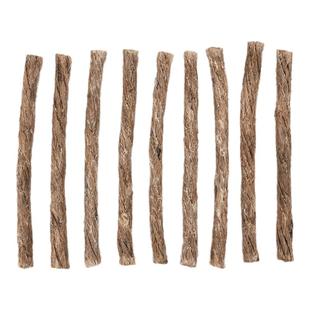 10根引火线麻绳户外蜂蜡麻绳野营野炊烧烤用品急救包配件壁炉点火