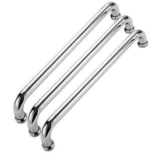 浴室玻璃门拉手304不锈钢淋浴房门把手卫生间推拉移门440孔距拉手