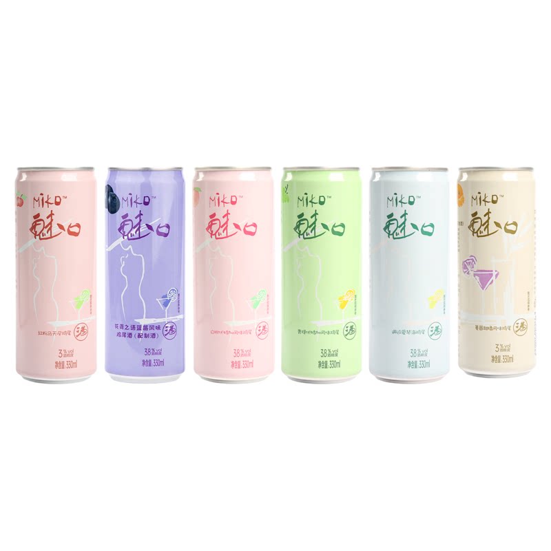 MIKO微醺鸡尾酒5口味任选330ml*6