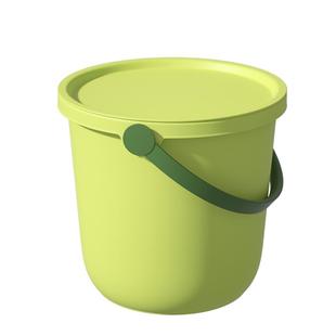 绣川带盖水桶家用加厚手提桶大号学生宿舍水舀卫生间可坐塑料桶子