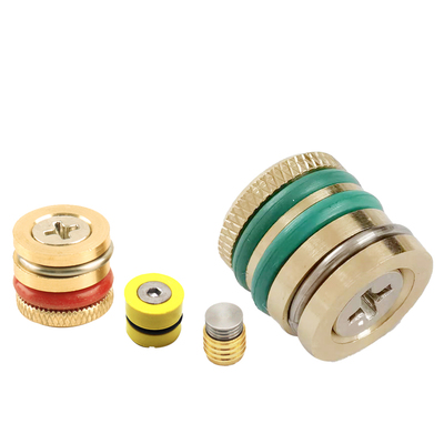 滚花模具止水栓铜堵头水柱塞水路塞头运水堵头内六角铜水堵塞水嘴