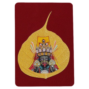 【杭州灵隐】本命年安符手机贴黄财神玄学配饰文殊菩萨护身符正品