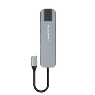 科乐多typec扩展坞适用苹果thinkpad联想小新笔记本电脑转hdmi连接电视显示器千兆网口网线接口接头usb拓展坞
