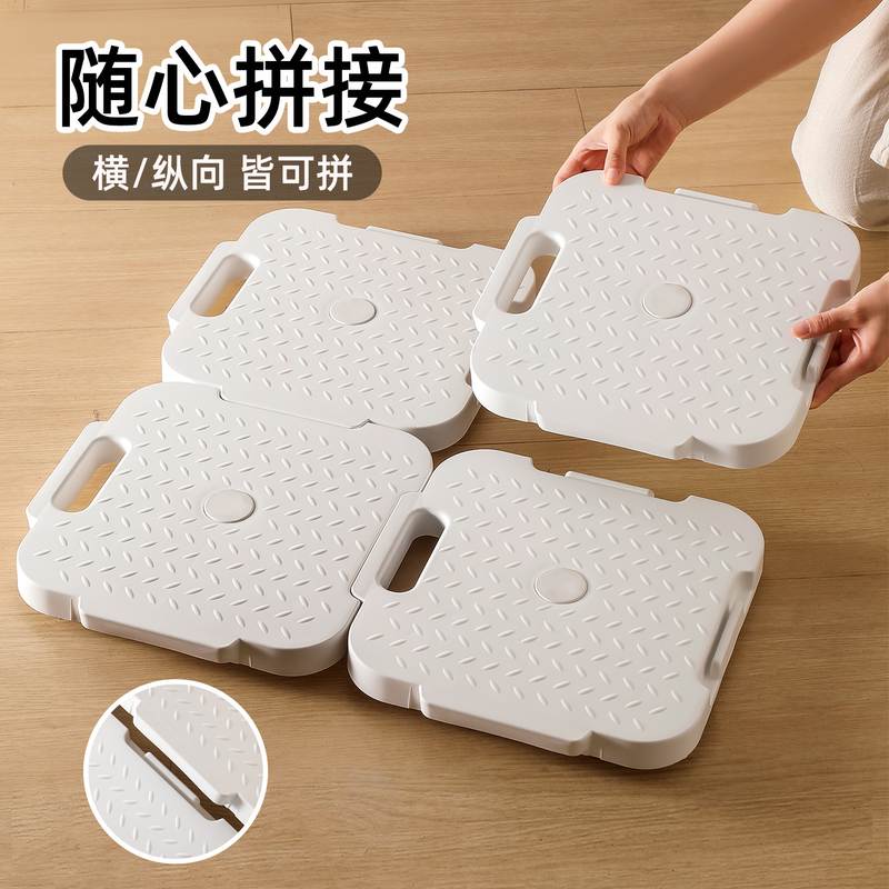 可移动平板车家用可拼接物品花盆重物电器车搬运车乌龟带轮小推车