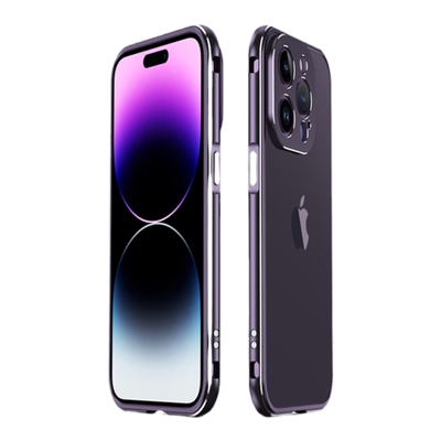 适用于iPhone16promax金属边框15promax手机壳苹果14promax镜头圈保护套14plus透气12散热13promax全包边16pm