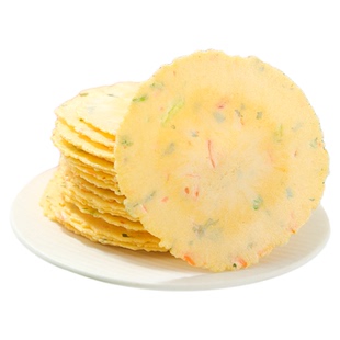 蔬菜善食卜脆风吹饼非油炸薄脆饼干0添蔗糖低脂健康儿童休闲零食