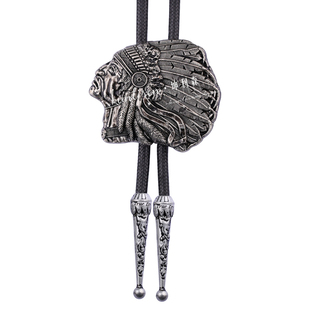 欧美复古bolo tie印第安人波洛领带男士项链西服衬衫领结领绳配饰