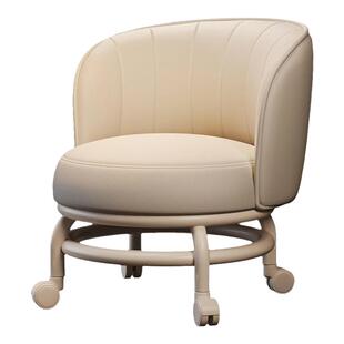 万向轮小凳子家用滑轮矮凳结实耐用入户带轮换鞋板凳儿童靠背椅子