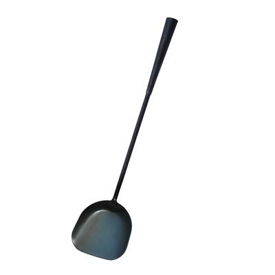 炒菜铲子精铁家用厨具传统炒勺健康无涂层厨师专用翻炒长柄纯铁铲