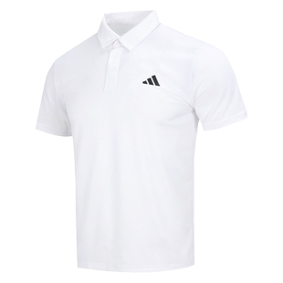 Adidas阿迪达斯2025夏季新款男网球运动短袖POLO衫HR8729