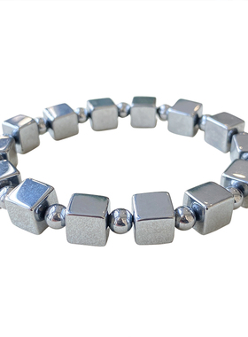 真品多晶硅太赫兹矿石磁场手链