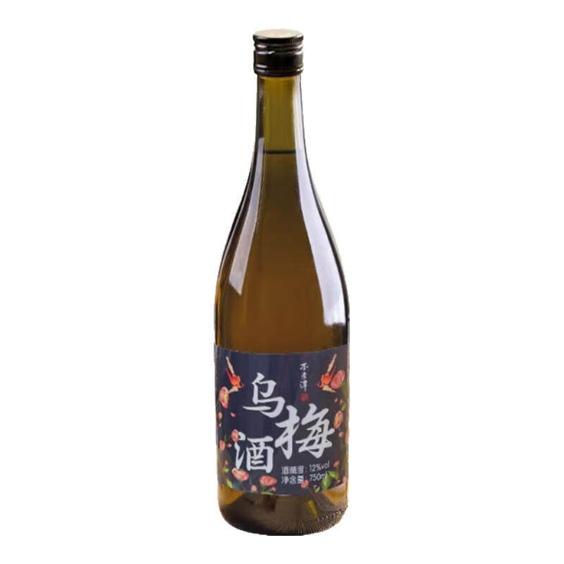 不老潭梅子酒乌梅大桶装果酒女士低度酒酸甜微醺果酒750ml/2.5L
