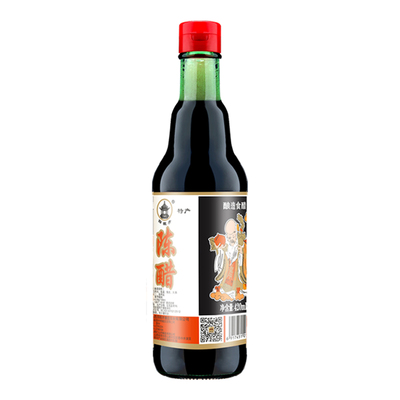 四眼井4.5度陈醋420ml玻璃瓶装