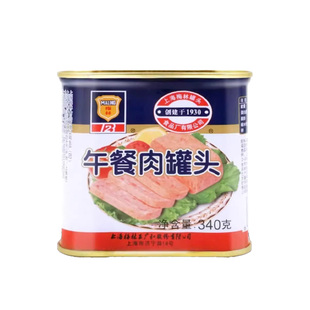 梅林经典午餐肉340g/198g开罐即食肉类火锅泡面搭档罐头食品