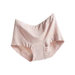 红巧新款莫代尔内裤女士纯棉抗菌全棉裆柔软舒适无痕透气三角裤头