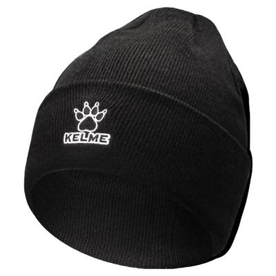 KELME卡尔美针织帽2025冬季保暖潮流冷帽男女同款黑色百搭户外帽