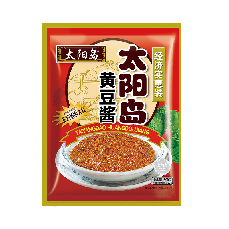 太阳岛500g*5袋装正宗家用黄豆酱