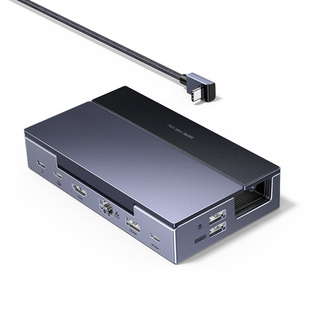 绿联拓展坞适用steamdeck掌机Rogally扩展typec投屏HDMI底座支架转接USB分线器网线显示器悟空switch游戏配件