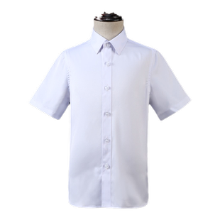 男童短袖衬衫2026新款儿童生日模特走秀西装宝宝衬衣花童西服潮童