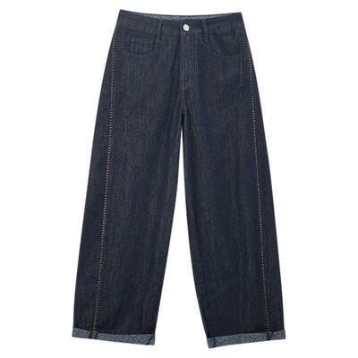 利达 NEW DADADA【青花瓷】时尚休闲设计感裤子2026春季新款