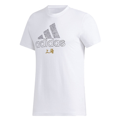 阿迪达斯正品男士短袖透气T恤