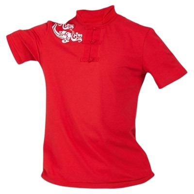 劲武年会太极服长袖武术T恤队服