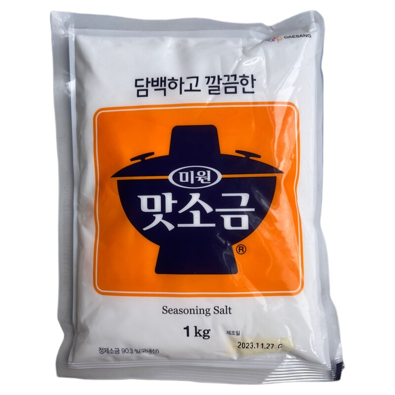 韩国进口调味盐天然无碘盐炒菜拌菜熬汤烤肉火锅均可食用盐