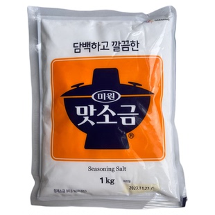 韩国进口清净园调味盐天然无碘盐炒菜拌菜熬汤烤肉火锅均可食用盐