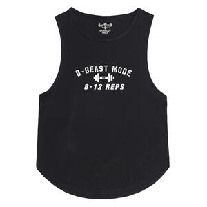 撸铁狼男款宽松工字运动背心无袖坎肩健身衣服速干专业马拉松跑步