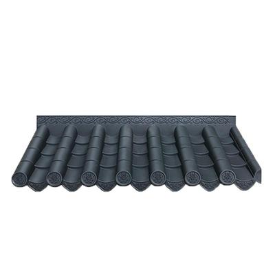 树脂瓦片围墙瓦古建围墙顶装饰