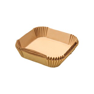 空气炸锅专用吸油纸垫方形锡纸盘烘焙用纸家用砸锅隔油方型碗盒正