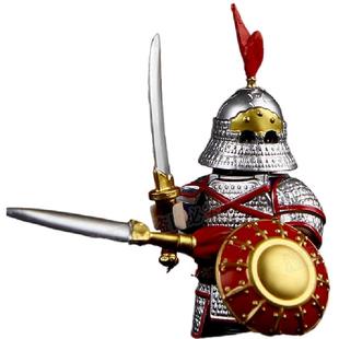 古代士兵蒙古人仔金宋骑兵铁金国浮屠铁铁重装中古拼装积木浮屠