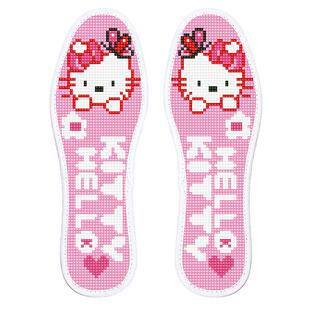 卡通十字绣鞋垫新款2025自己绣刺绣手工带线绣花女半成品七层棉布