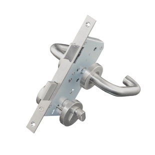 304不锈钢欧标防火门锁消防分体锁室内门锁医院通用分体锁5572锁