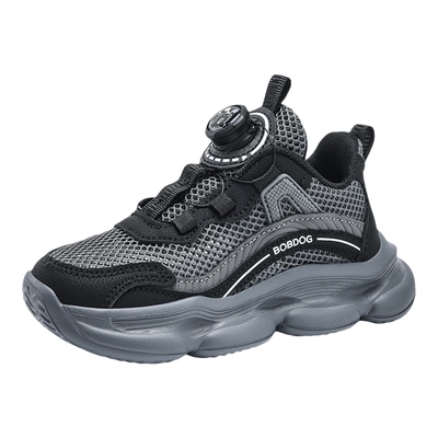 巴布豆男童单网透气运动鞋