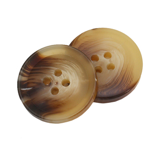 树脂纽扣西装毛呢大衣外套风衣扣子圆形女裤子扣大衣扣精致衬衫