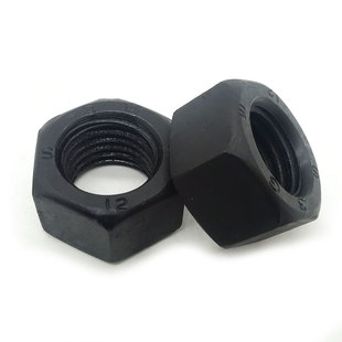 12.9级GB6171细牙六角螺母螺帽M10M12M14M16M18M20M24*1.25x1.5x2