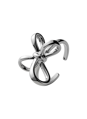 镂空蝴蝶结戒指女ins小众设计