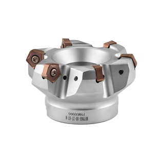 KK快进给铣刀盘MFPN66度平面盘铣刀京瓷款 PNMU0905 双面五角刀片