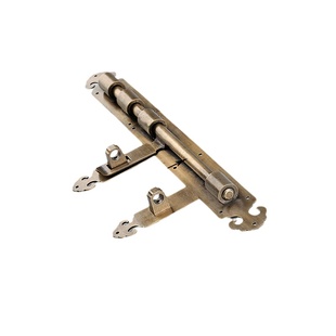 黄铜大门插销门栓门扣老式双开门安全门锁卡扣开口销子门拴销门闩