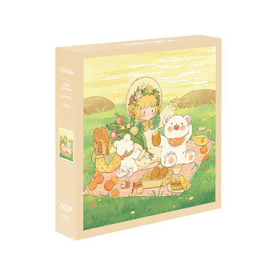 Kibifufu500片送女友拼图