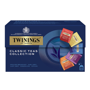 twinings川宁精选红茶组合装豪门伯爵红茶大吉岭英式红茶阿萨姆茶